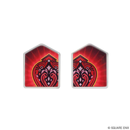 -PRE ORDER- Final Fantasy XIV Pair Status Effect Pin Badge Set Closed Position