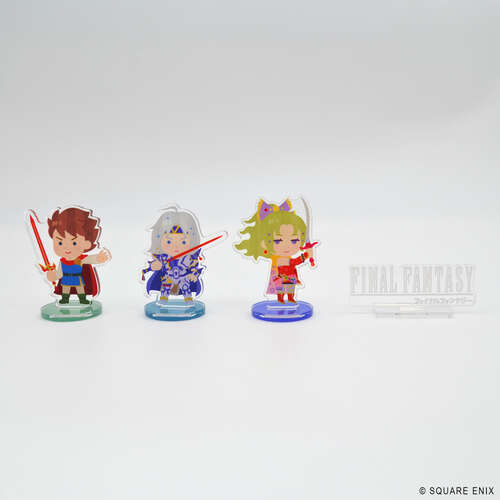 -PRE ORDER- Final Fantasy Pixel Remaster Takashi Mifune (Irasutoya) Original Illustration Acrylic Stand Vol. 2