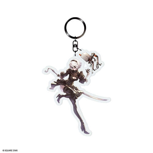 -PRE ORDER- NieR:Automata 9th Anniversary Acrylic Key Chain 2B