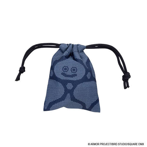 -PRE ORDER- Dragon Quest Smile Slime Japanese Series Small Kinchaku Blue