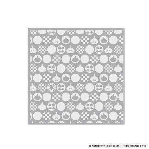 -PRE ORDER- Dragon Quest Smile Slime Japanese Series Gauze Handkerchief Gray