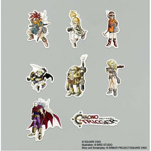 -PRE ORDER- CHRONO TRIGGER Character Sticker Set