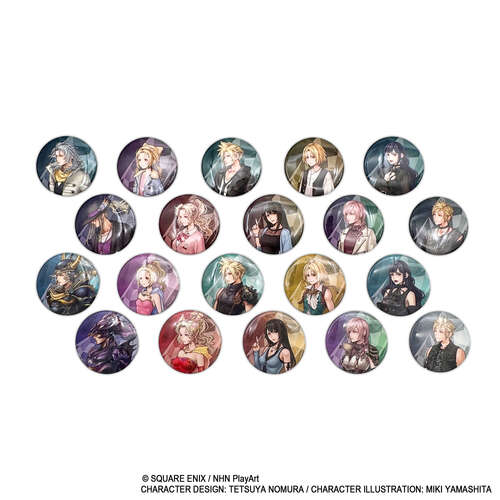 -PRE ORDER- Dissidia Duellum Final Fantasy Can Badge Collection Vol. 1 [BLIND BOX]