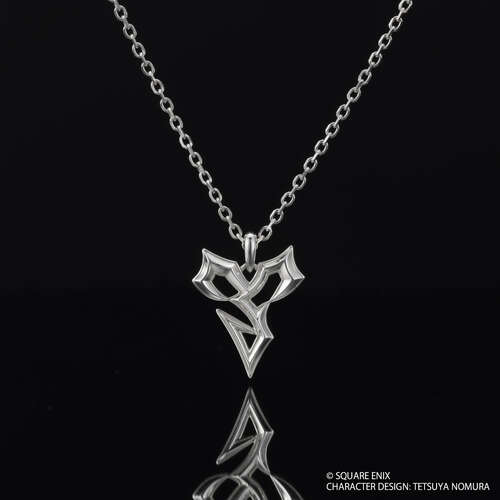 -PRE ORDER- Final Fantasy X Silver Necklace Zanarkand Abes