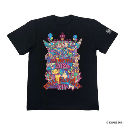 -PRE ORDER- Final Fantasy XIV T-shirt Souvenir of Strayborough (M Size)