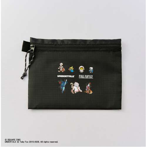 -PRE ORDER- UNDERTALE x Final Fantasy Pouch
