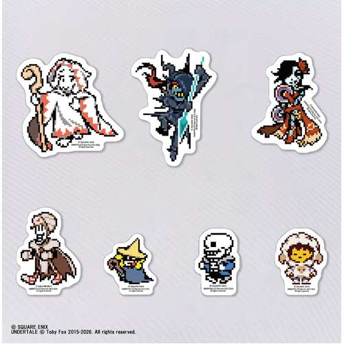 -PRE ORDER- UNDERTALE x Final Fantasy Sticker Set