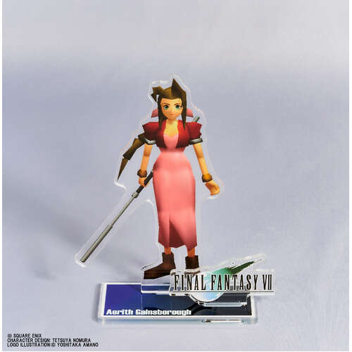 -PRE ORDER- Final Fantasy VII Polygon Character Acrylic Stand Aerith Gainsborough