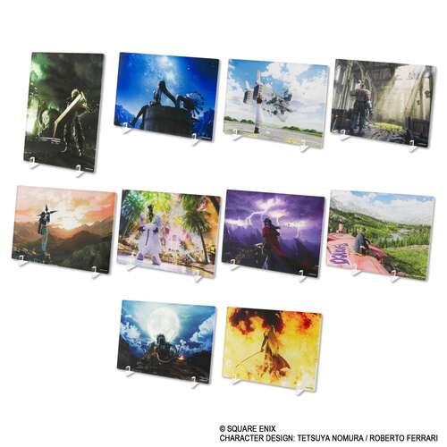 -PRE ORDER- Final Fantasy VII Remake Mini Acrylic Panel [BLIND BOX]