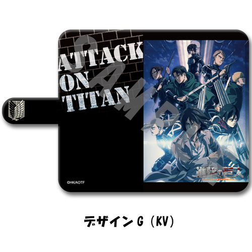 Book Type Smartphone Case Multi LL Size Design G Key Visual