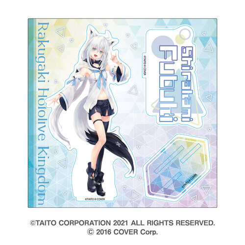 Rakugaki Kingdom x Hololive Acrylic Stand Shirakami Fubuki