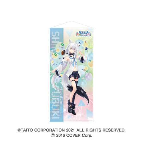 Rakugaki Kingdom x Hololive Big Tapestry Shirakami Fubuki