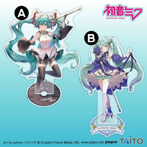 Hatsune Miku BIG Acrylic Stand Birthday 2023ver. & 2024ver.