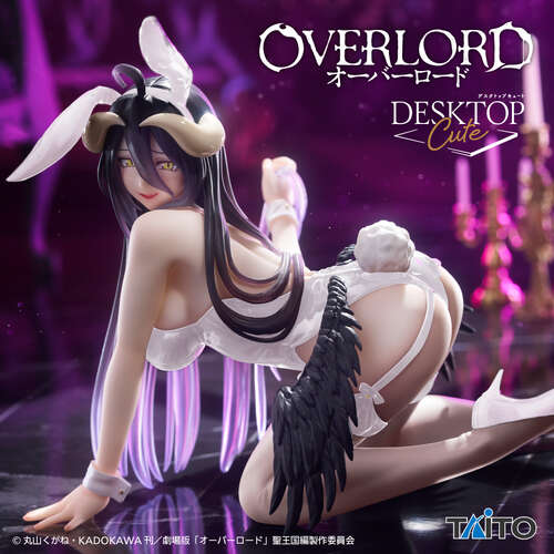 -PRE ORDER- Desktop Cute Figure Albedo Bunny Ver. Renewal