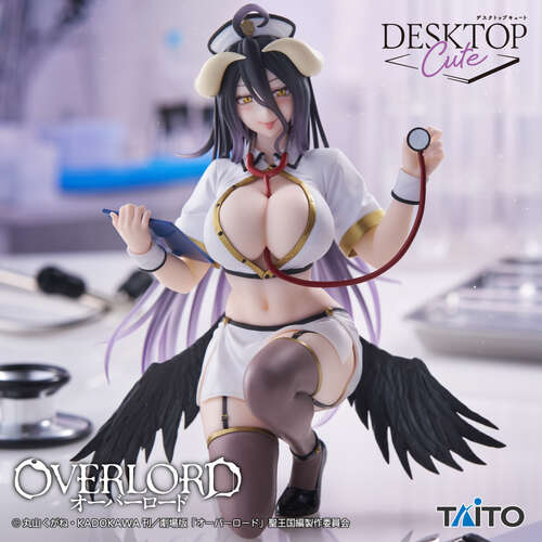 -PRE ORDER- Desktop Cute Figure Albedo Nurse Ver.