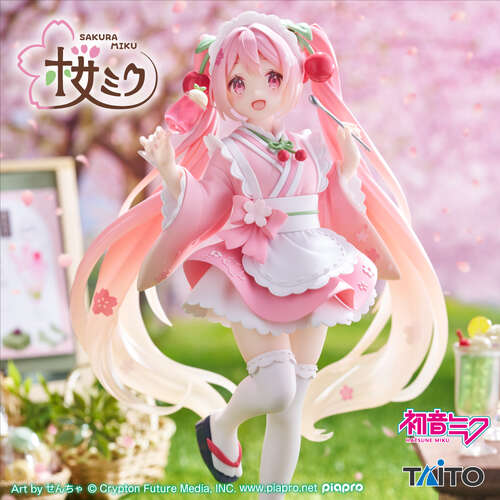 -PRE ORDER- Coreful Figure Sakura Miku Wafuu Cafe ver.