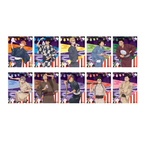 Chara Flame Card Haikyu!! 01 Yukata Ver.