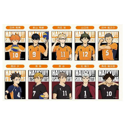 Square Can Badge Haikyu!! To The Top [BLIND BOX]