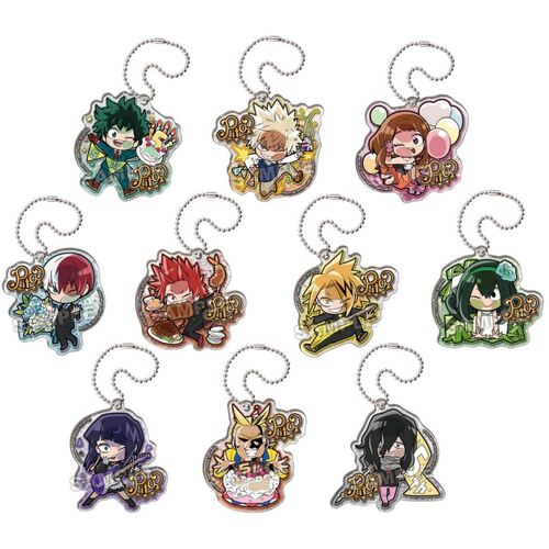 Pita! Defome My Hero Academia 5th Anniversary Acrylic Key Chain [BLIND BOX]