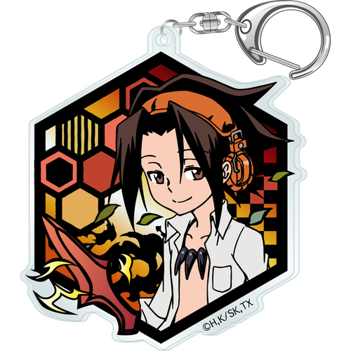Shaman King Kirie Series Acrylic Key Chain Asakura Yoh