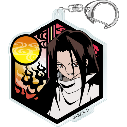 Shaman King Kirie Series Acrylic Key Chain Hao