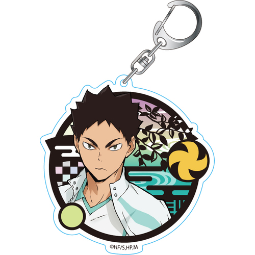 Kirie Series Acrylic Key Chain Iwaizumi Hajime