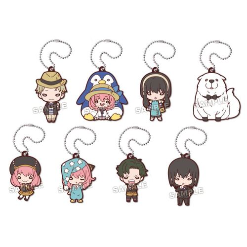 Nitotan SPY x FAMILY Daily Life Rubber Mascot [BLIND BOX]