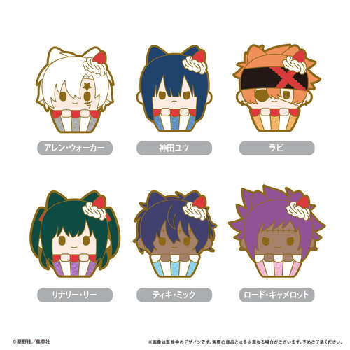 -PRE ORDER- D.Gray-man Cupcake Tapi-pins [BLIND BOX]