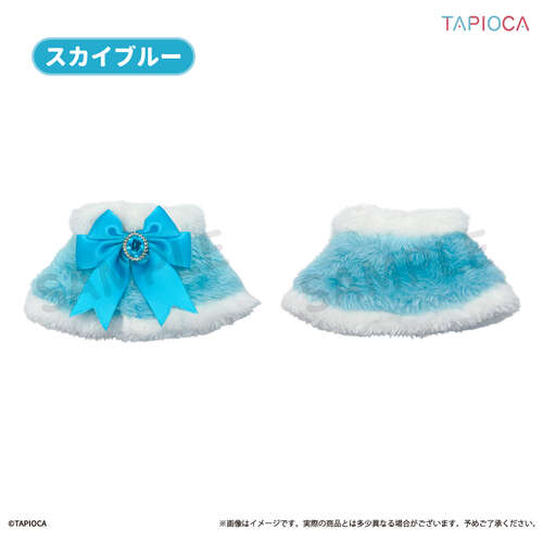 -PRE ORDER- Original Lolita Ribbon Poncho Sky Blue