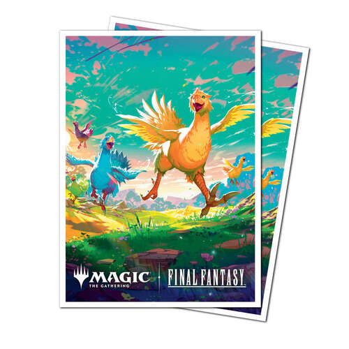MTG -FINAL FANTASY - 105ct APEX Deck Protector sleeves Chocobo