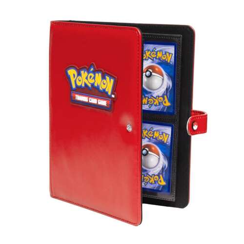 Pokemon Premium Red Snap Binder