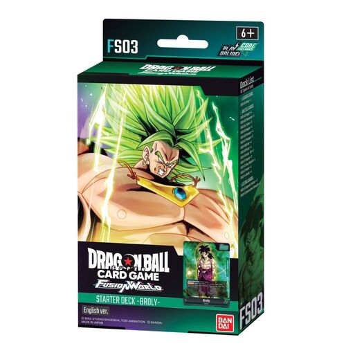 Dragon Ball Super Card Game Fusion World Starter Deck: Broly [FS03] [TCG]