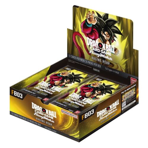 Dragon Ball Super Card Game: Fusion World Raging Roar Booster Box [FB03] [TCG]