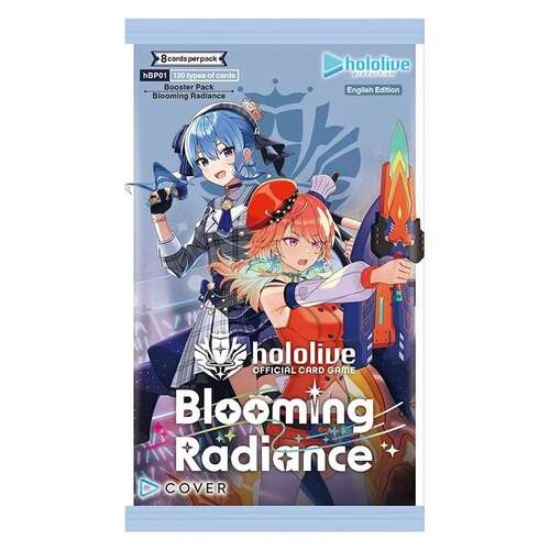 hololive OFFICIAL CARD GAME hBP01e Blooming Radiance Booster Pack (EN)