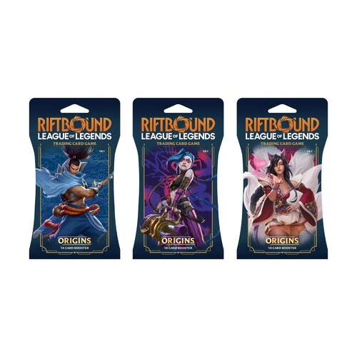 Riftbound: League Of Legends TCG Set One: Origins [TCG] - Hanging Booster 