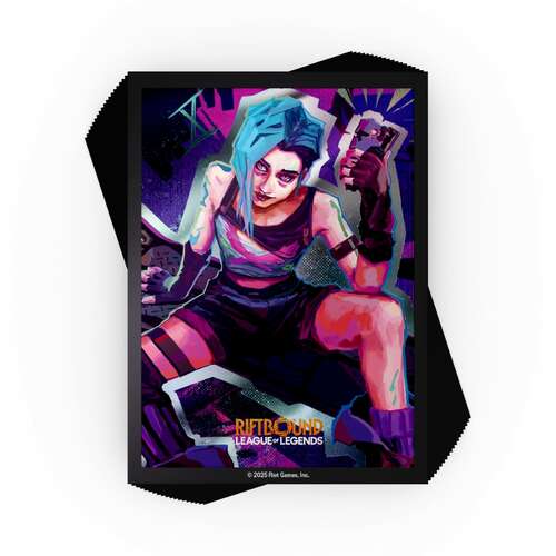 Riftbound: League Of Legends TCG - Sleeves - Set One: Origins - Jinx [TCG]