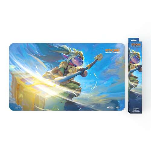 Riftbound: League of Legends TCG Playmat - Unleashed: Poppy, Keeper of the Hammer [TCG]