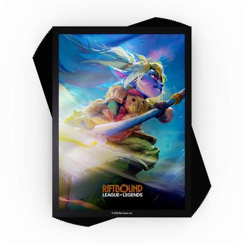 Riftbound: League of Legends TCG Sleeves - Unleashed: Poppy, Keeper of the Hammer[TCG]