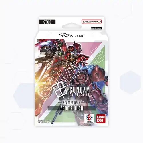 Gundam Card Game: Starter Deck Zeon's Rush [ST03]