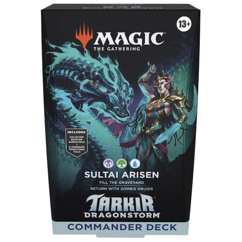 Magic the Gathering Tarkir Dragonstorm Commander Decks - Sultai Arisen