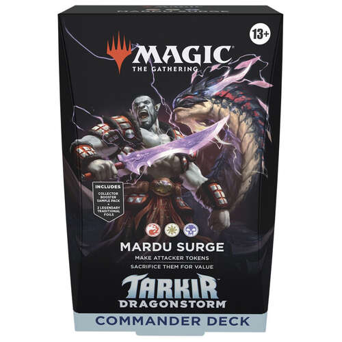 Magic the Gathering Tarkir Dragonstorm Commander Decks - Mardu Surge