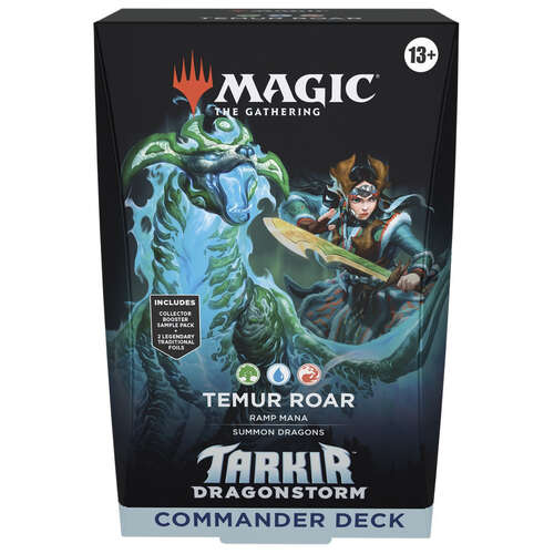 Magic the Gathering Tarkir Dragonstorm Commander Decks - Temur Roar