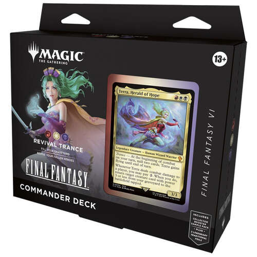 Magic the Gathering Final Fantasy Commander Decks - Revival Trance