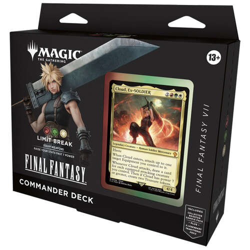 Magic the Gathering Final Fantasy Commander Decks - Limit Break