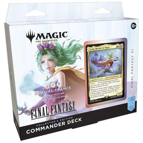 Magic the Gathering Final Fantasy Commander Collector Decks - Revival Trance