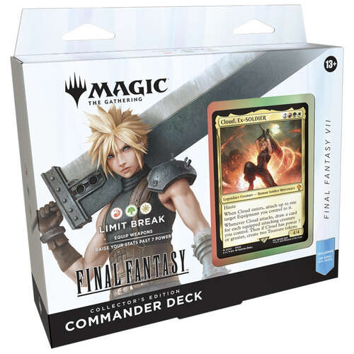 Magic the Gathering Final Fantasy Commander Collector Decks - Limit Break