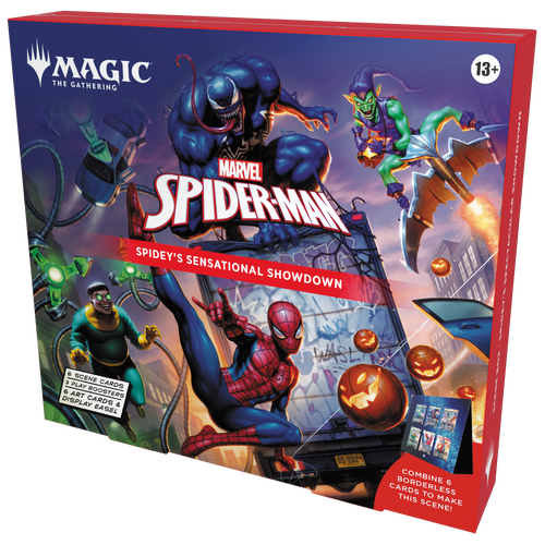 Magic the Gathering Spiderman Scene Box