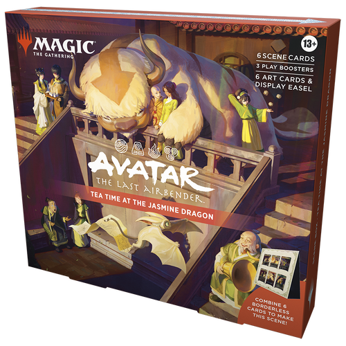 -PRE ORDER- Magic the Gathering Avatar the Last Airbender Scene Box - Tea Time at the Jasmine Dragon
