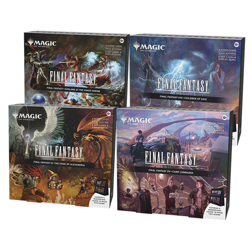 Magic the Gathering Final Fantasy Holiday Release Scene Box Bundle [TCG]