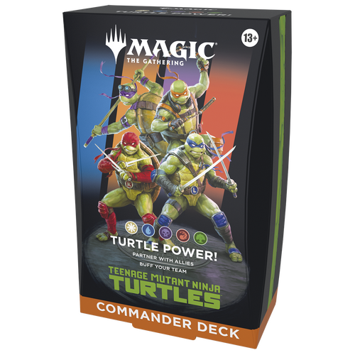 Magic the Gathering Teenage Mutant Ninja Turtles Commander Deck Turtle Power [TCG]